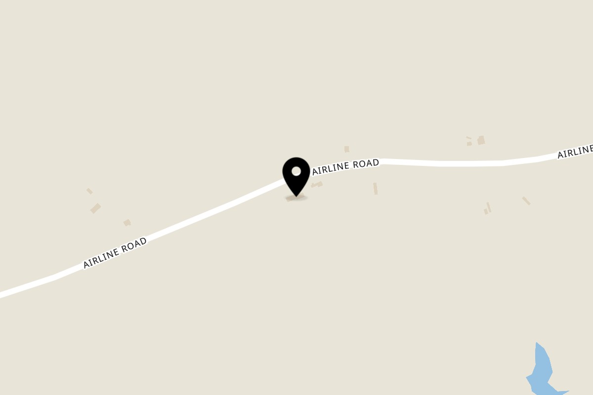 Map showing the location of Nook & Cranny Restaurant on 575 Airline Rd in Baileyville
